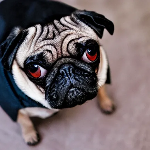 Prompt: photo of pog pug