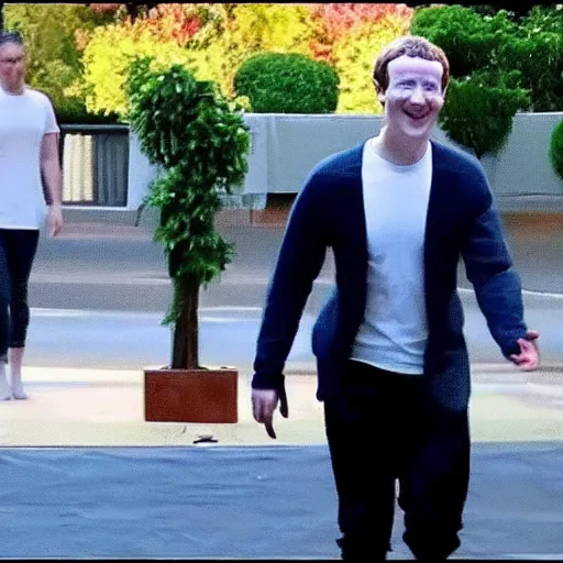 Prompt: Mark Zuckerberg tiktok dance