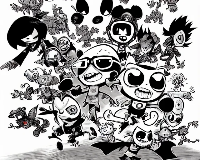 Image similar to skottie young