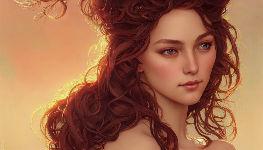 Image similar to jelosy, perfectly-centered-Portrait of the most beautiful women on the planet, intricate, highly detailed, digital painting, artstation, concept art, smooth, sharp focus, illustration, Unreal Engine 5, 8K, art by artgerm and greg rutkowski and alphonse mucha