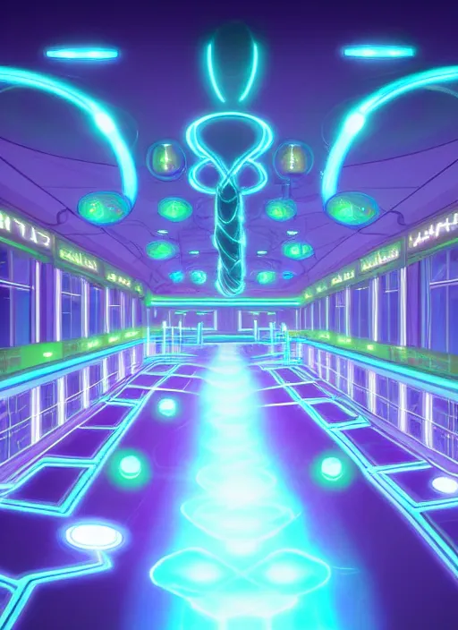 Image similar to hospital!, teams, healing, energetic, life, hybrids, scifi, healing glowing lights, vitals visualiser!!, published concept art, art in the style of everything and infinity, from wikipedia