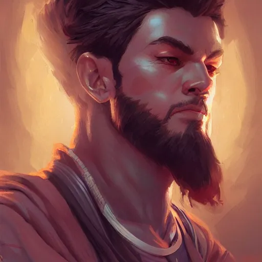 Prompt: a powerful mage man unleashing magic powers, symmetrical facial features, intricate, elegant, digital painting, concept art, illustration, smooth, sharp focus, finely detailed, in the style of artgerm and greg rutkowski and william adolfe bouguerea,