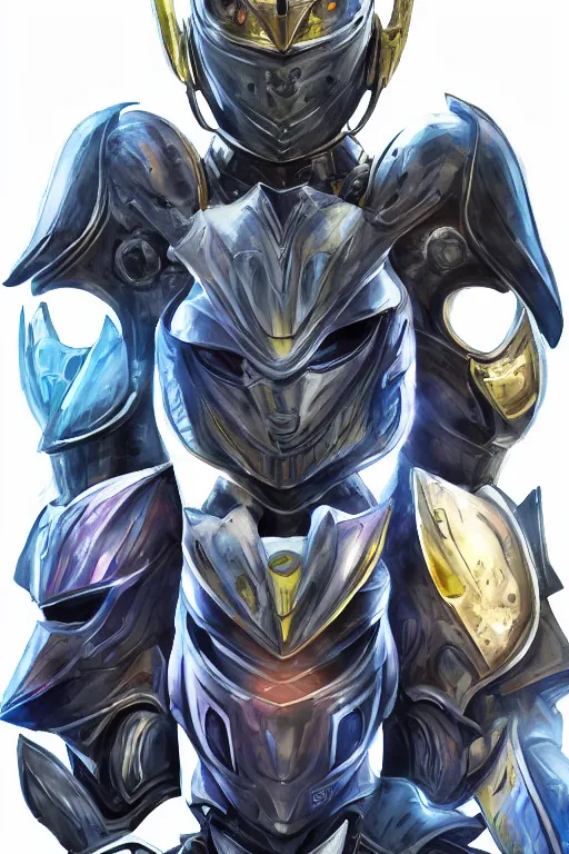 Image similar to helmet armor guardian destiny in witch queen illumination ray tracing hdr fanart arstation by sung choi robot ninja mask and eric pfeiffer and gabriel garza and casper konefal