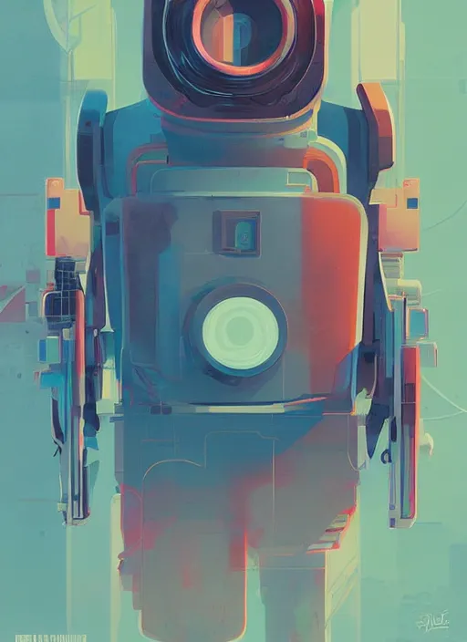 Image similar to poster art by james gilleard, cgsociety, retrofuturismr