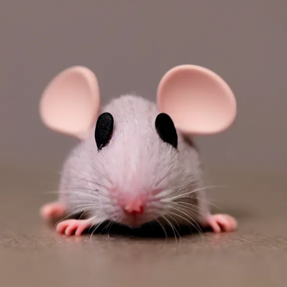 Prompt: photo of a gaming mouse made from rat parts, freaky, disgusting