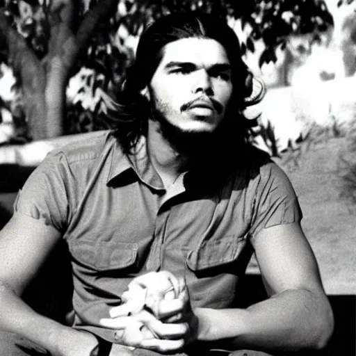 Prompt: che guevara as a teenage heartthrob in That 70's Show (1998)