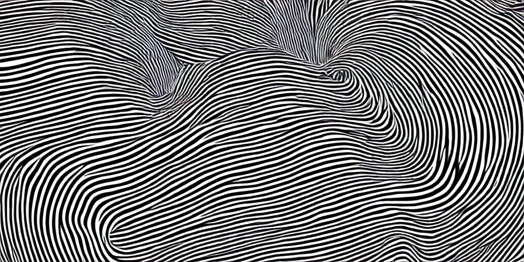 Prompt: wavy lines