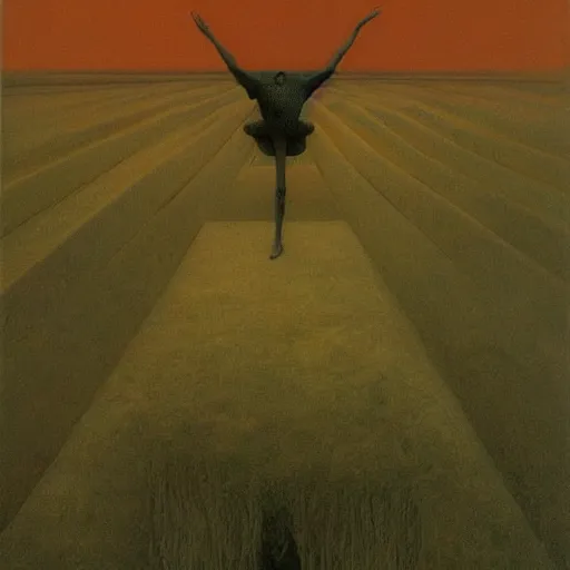 Prompt: selfie made by zdzisław beksinski