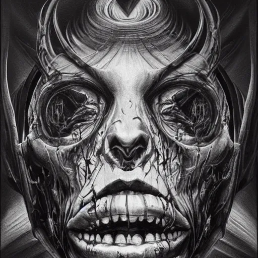 Image similar to my heart is on fire as i'm burning alive, trapped in my mind nightmare horrifying artwork by nekro, borja, syd mead, zdislaw cosmic horror charcoal artwork, surreal existentialism