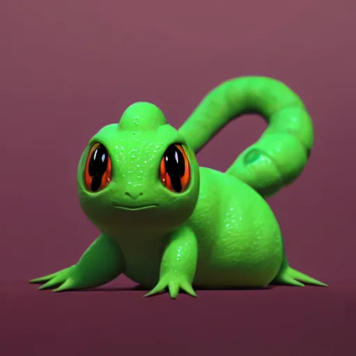 Prompt: photography of a realistic caterpie animal, ultra detailed, 8 k, cinematic lighting, natural background, trending on artstation, pokemon