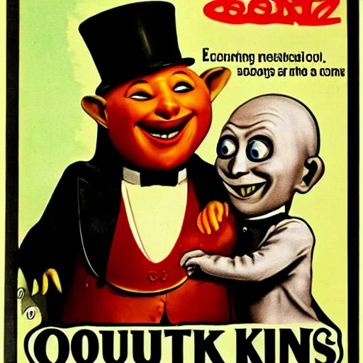 Image similar to count orlok heinz beans advertisement