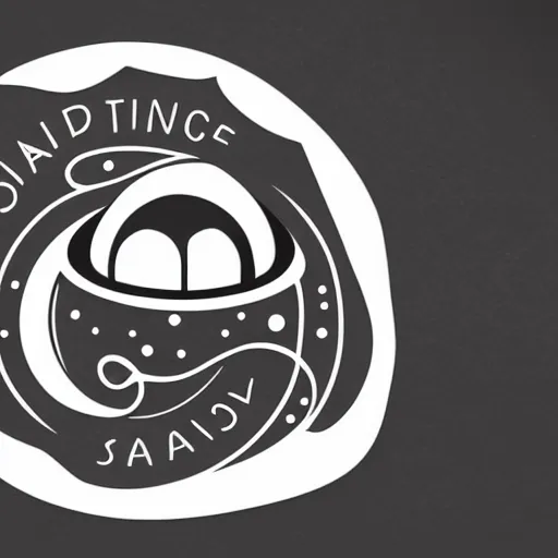 Prompt: a cutting edge logo for a space traveling agency, awwward designs, award winning design, dribble, symmetrical by rob janoff