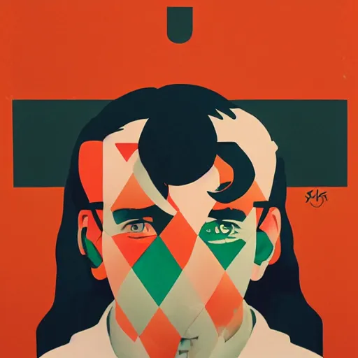 Image similar to Supreme x Wes Anderson Profile Picture by Sachin Teng, asymmetrical, Organic Painting , Matte Painting, geometric shapes, hard edges, graffiti, street art,:2 by Sachin Teng:4