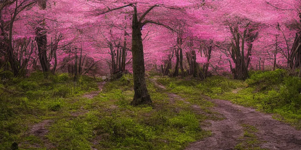 pink forest ireland