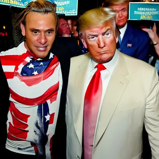 Image similar to donald trump in jersey shore