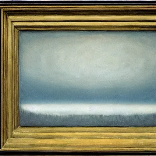 Image similar to the abstract painting'arctic void ', by caspar david friedrich!!!, by rothko!!!