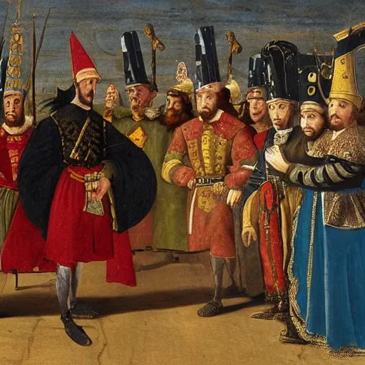 Prompt: suleiman the magnificent lays down siege to vienna one last time