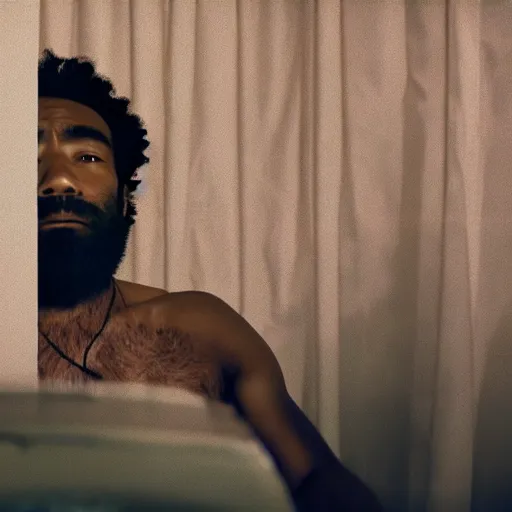 Image similar to still from childish gambino this is america outtake