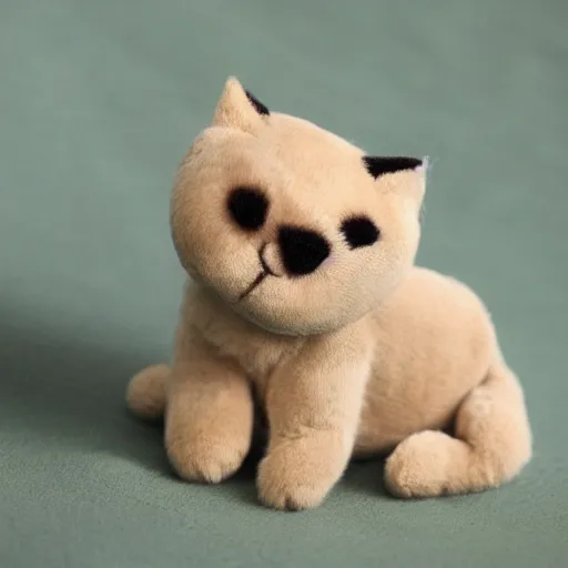 Image similar to kitten stuffed animal