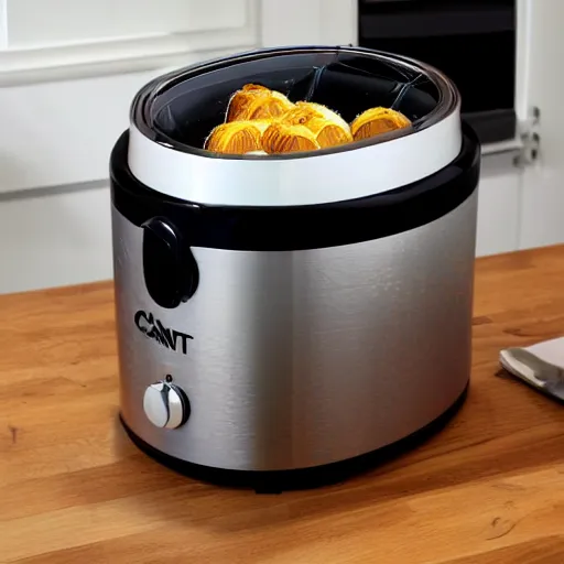 Image similar to giant fish bowl toaster