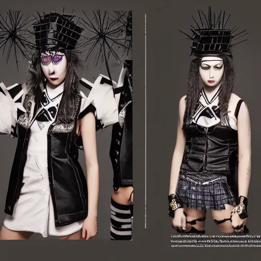 Image similar to hellraiser fashion high school photo book