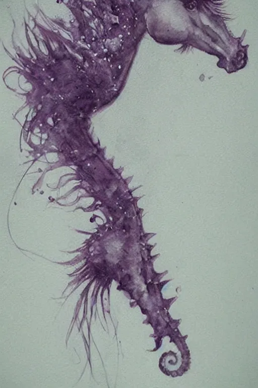 Prompt: seahorse, agnes cecile, beautiful, soft, smooth cfg = 3