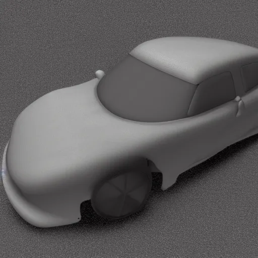 Image similar to normal map of car, blender, maya