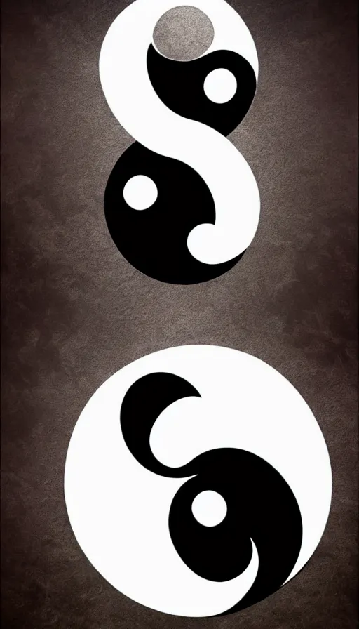Image similar to Abstract representation of ying Yang concept, from Guild Wars