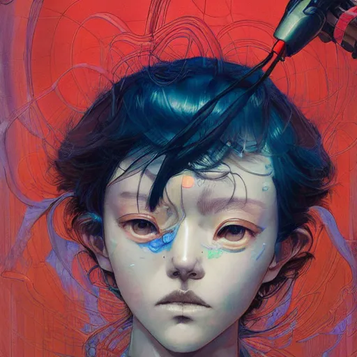 Prompt: prompt : citizen portrait soft light painted by james jean and katsuhiro otomo and erik jones, inspired by akira anime, smooth face feature, intricate oil painting, high detail illustration, sharp high detail, manga and anime 1 9 9 9