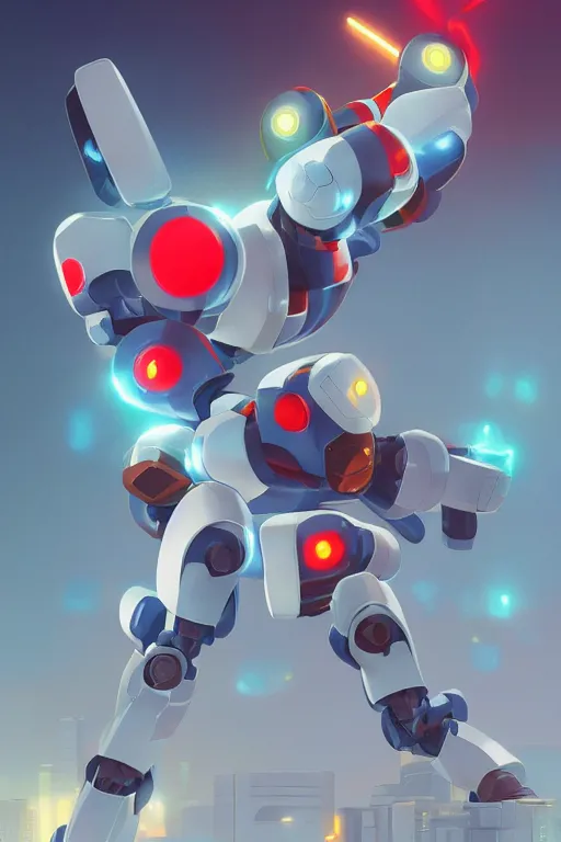 Image similar to metabots medabots medarotto medarot robot minimalist comics helmet mask neon cybereye, behance hd by jesper ejsing, by rhads, makoto shinkai and lois van baarle, ilya kuvshinov, rossdraws global illumination ray tracing hdr radiating a glowing aura