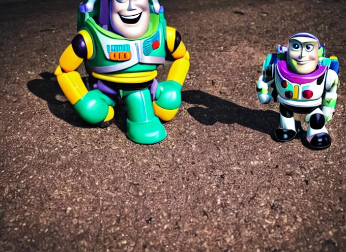 creepy buzz lightyear