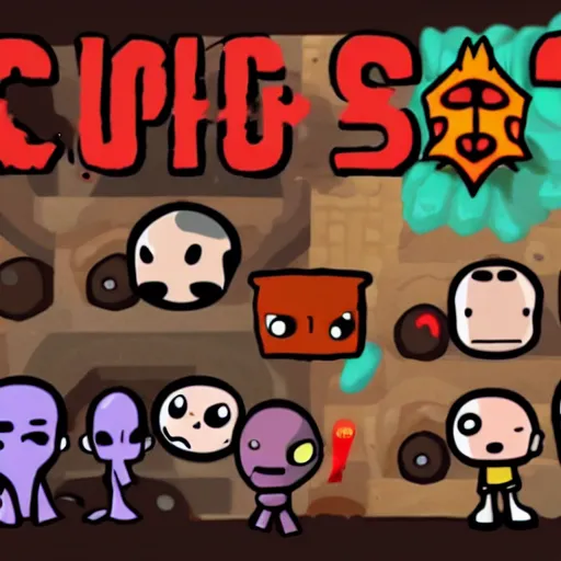 Image similar to binding of isaac claymation