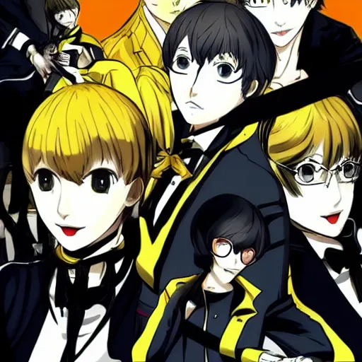 Prompt: Persona 4 Golden