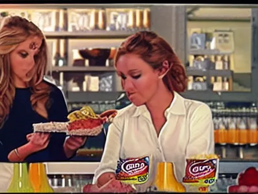 Image similar to an Arby’s commercial for a clock