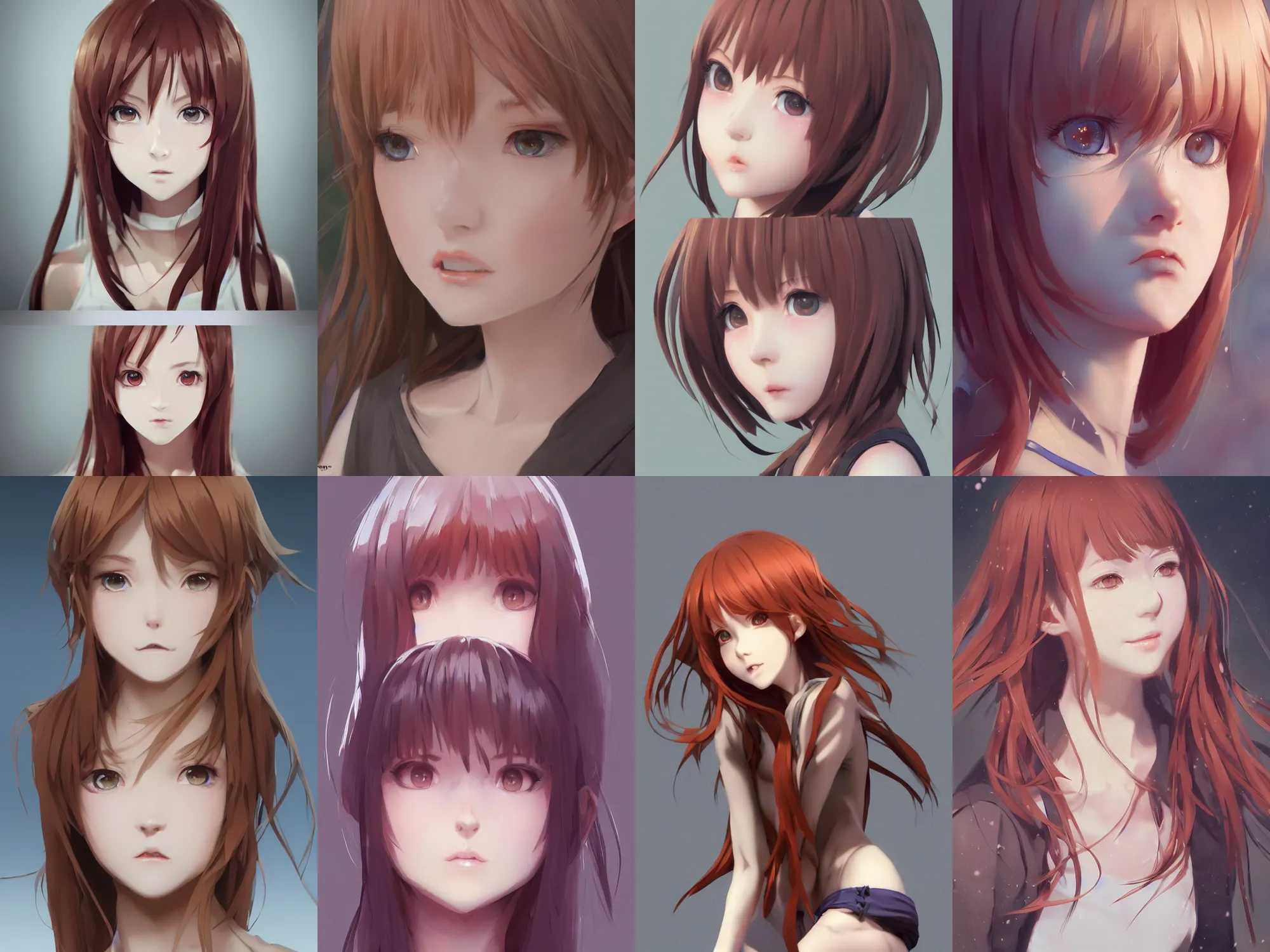 ArtStation - How To Draw Hair (Anime Render) W/Commentary