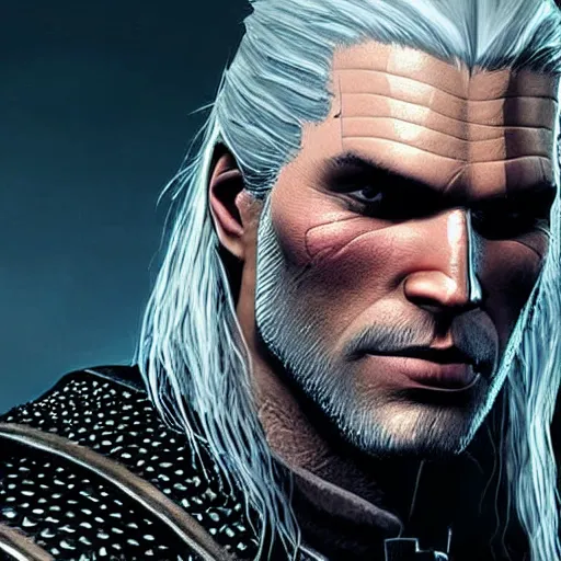 Image similar to geralt of rivia