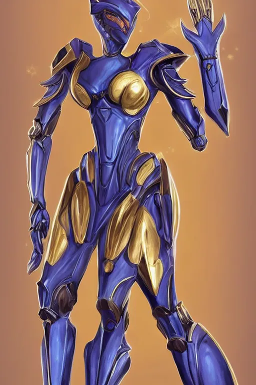 Image similar to intricate high detailed elegant beautiful stunning quality galactic giantess hot female warframe anthro mecha female dragon goddess, gold body, sleek metal ears, sleek eyes, smooth blue skin, sleek gold armor, bigger than galaxy, epic proportions, epic scale, epic size, warframe destiny, furry, dragon art, goddess, giantess, furaffinity, octane