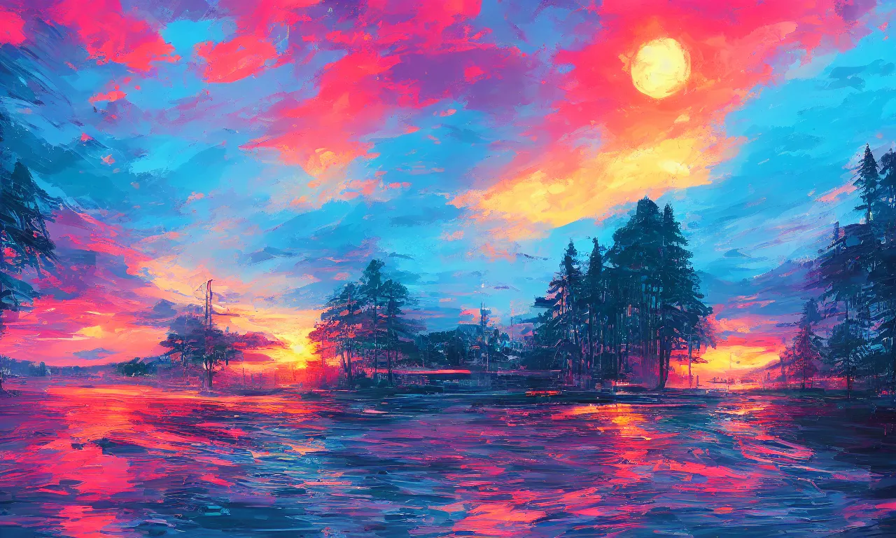 Prompt: alena aenami artworks in 4 k