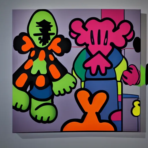 Image similar to kaws artwork