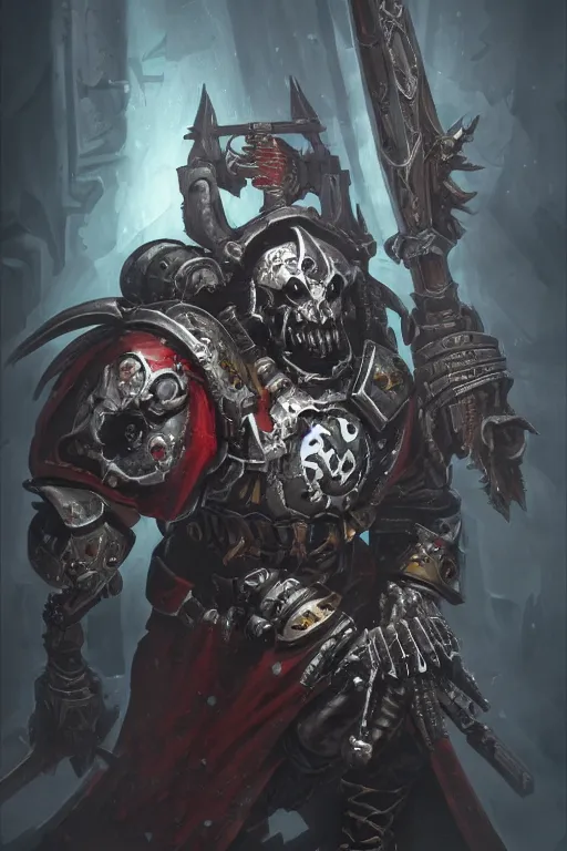 Image similar to a chaos cultist, warhammer 4 0 k, highly detailed, digital art, sharp focus, ambient lighting, trending on art station