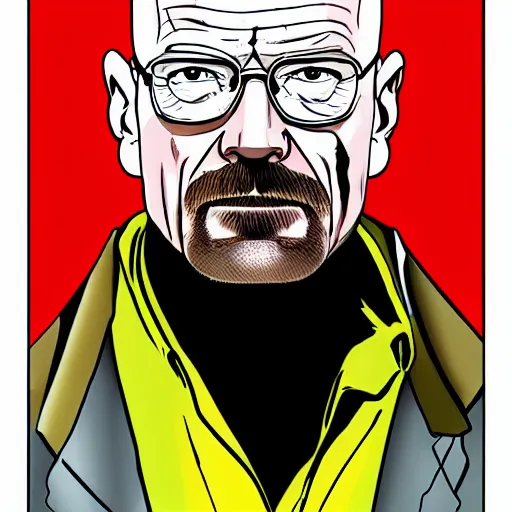 Prompt: walter white as lex luthor, high quality