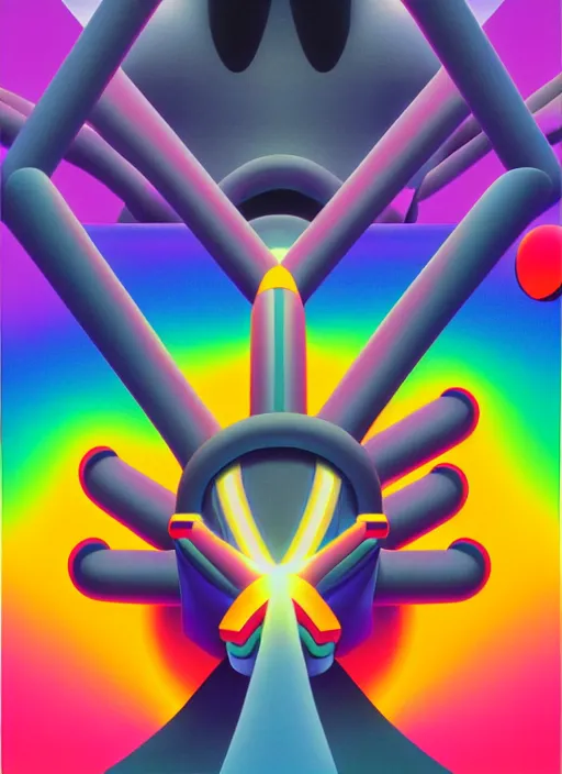 Image similar to yugioh by shusei nagaoka, kaws, david rudnick, airbrush on canvas, pastell colours, cell shaded, 8 k