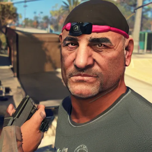 Image similar to Bill Goldberg in GTA 5