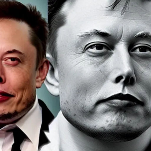 Prompt: Metal Elon Musk