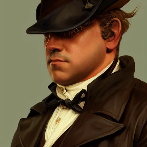 Prompt: [Paul Revere as GTA character, closeup, intricate, elegant, highly detailed, digital painting, artstation, concept art, matte, sharp focus, illustration, art by Artgerm and Greg Rutkowski and Alphonse Mucha]