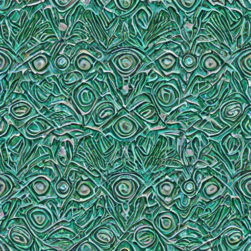 Image similar to toonami third textured riverbed pattern, symmetrical
