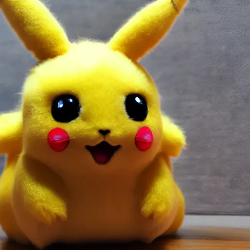 Image similar to a cashmere Pikachu