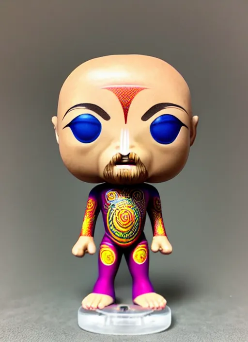Image similar to alex grey funko pop