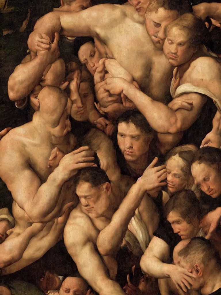 Prompt: A Renaissance Painting of Channing Tatum