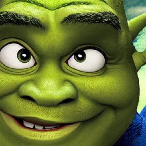 Image similar to Shrek Bruce Banner